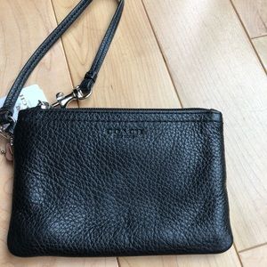Coach Bags - COACH -black leather wristlet Coach Bags - COACH -black leather wristlet